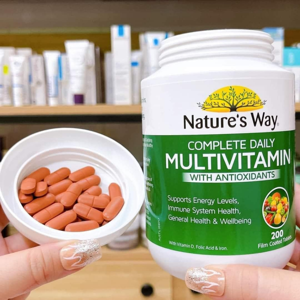 Vitamin Tổng Hợp Nature's Way Complete Daily Multivitamin 200 Viên