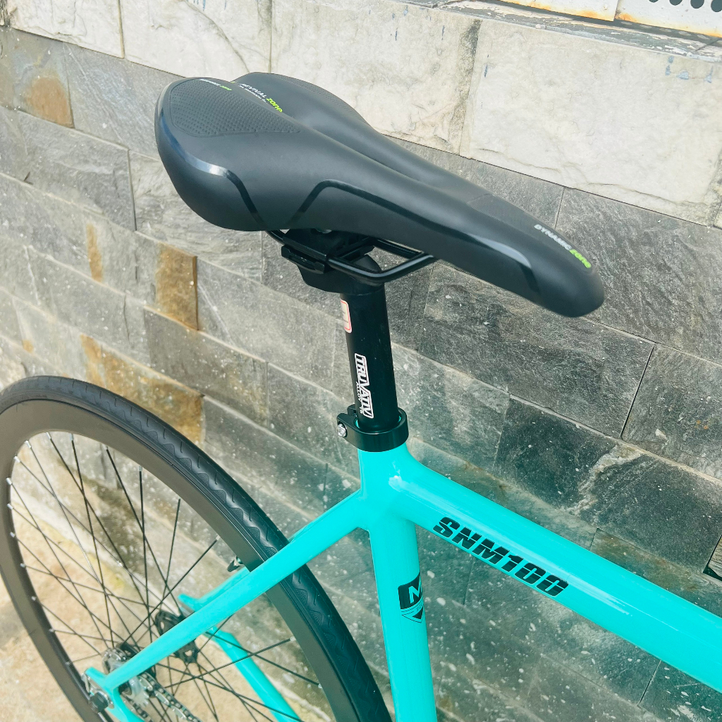 Xe đạp fixed gear TSUNAMI SNM100 cơ bản - Xanh ngọc
