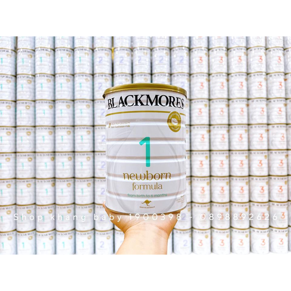 Sữa Blackmores số 1,2,3 mẫu mới nhất 900g Úc - Shop Khang Baby