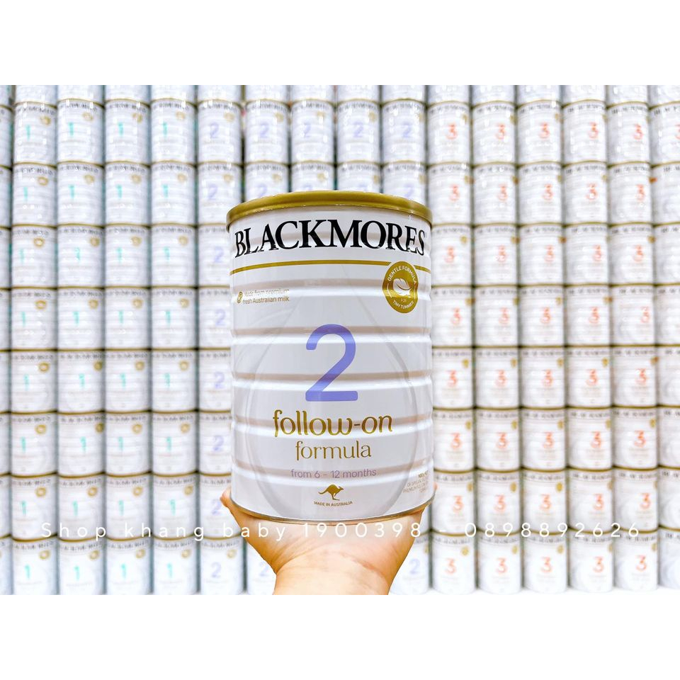 Sữa Blackmores số 1,2,3 mẫu mới nhất 900g Úc - Shop Khang Baby
