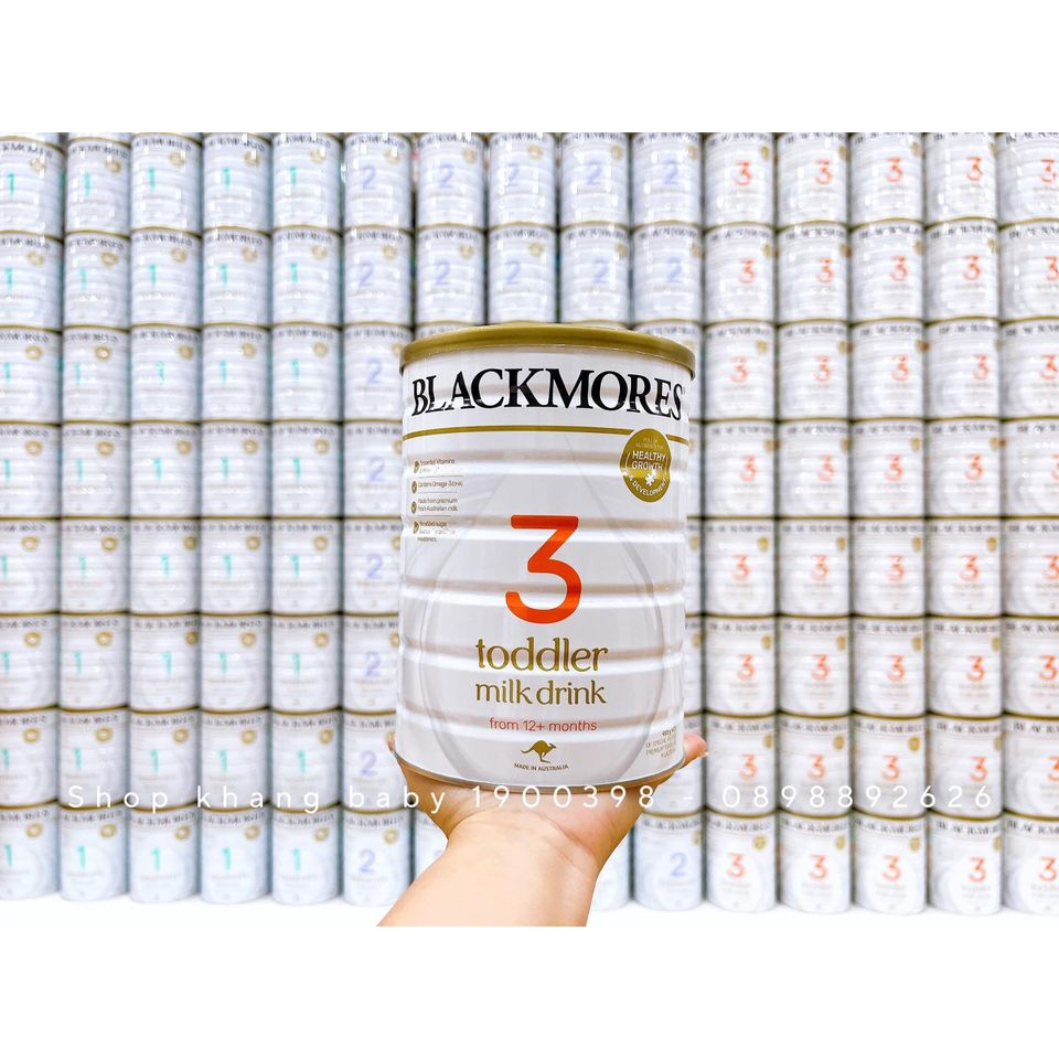 Sữa Blackmores số 1,2,3 mẫu mới nhất 900g Úc - Shop Khang Baby