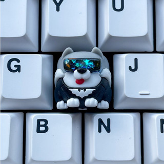 Artisan Keycap - Nút bàn phím cơ resin handmade Dogo Người Dơi Batman Đen