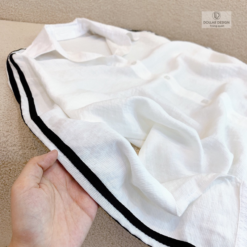 Áo sơmi nữ tay sooc TMX