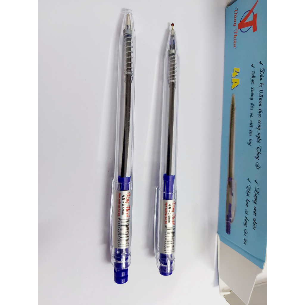 1 hộp - 24 cây Bút bi Gstar ngòi 0.5mm viết trơn mực đều nét chữ đẹp