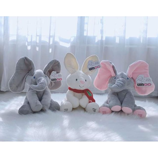 Thỏ ú òa biết hát biết nói biết vẫy tai với bé