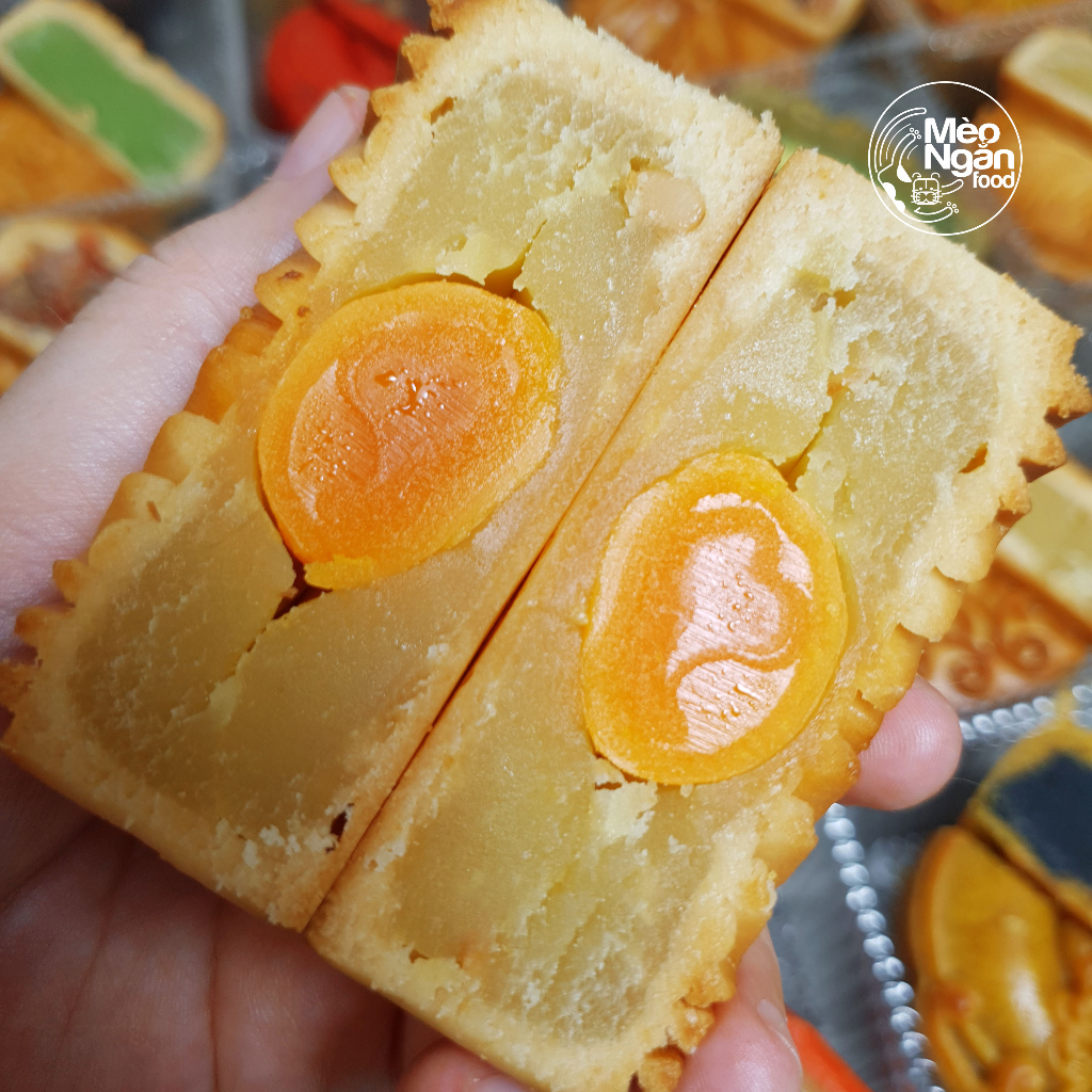 Hộp bánh trung thu "Phú quý" Mèo Ngắn food | Hộp 4 bánh và hộp 2 bánh 150g