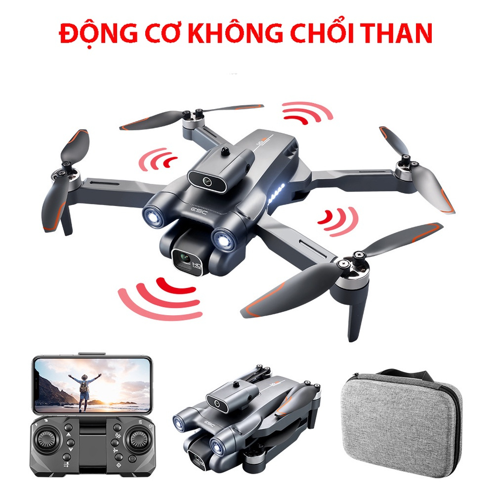 Flycam S1S Mini Camera FULL HD 4K có GPS Tầm hoạt động 1200M  Bay 25 Phút Động Cơ Không Chổi Than Bay Ổn định | BigBuy360 - bigbuy360.vn