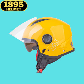 Mũ bảo hiểm 3/4 2 kính ego e41 - 1895 helmet - mũ bảo hiểm & dầu nhớt vũng tàu