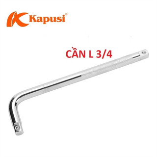 Cần siết chữ L hệ 3/4 inch cỡ lớn (195mm) hãng Kapusi Nhật Bản, Chiều dài 45cm, Bảo hành 12 tháng