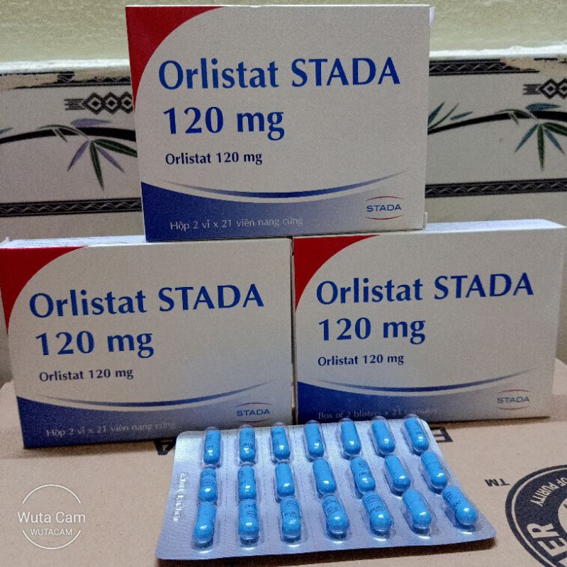 Viên uống giảm cân Orilistat 120mg