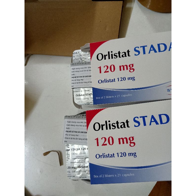 Viên uống giảm cân Orilistat 120mg