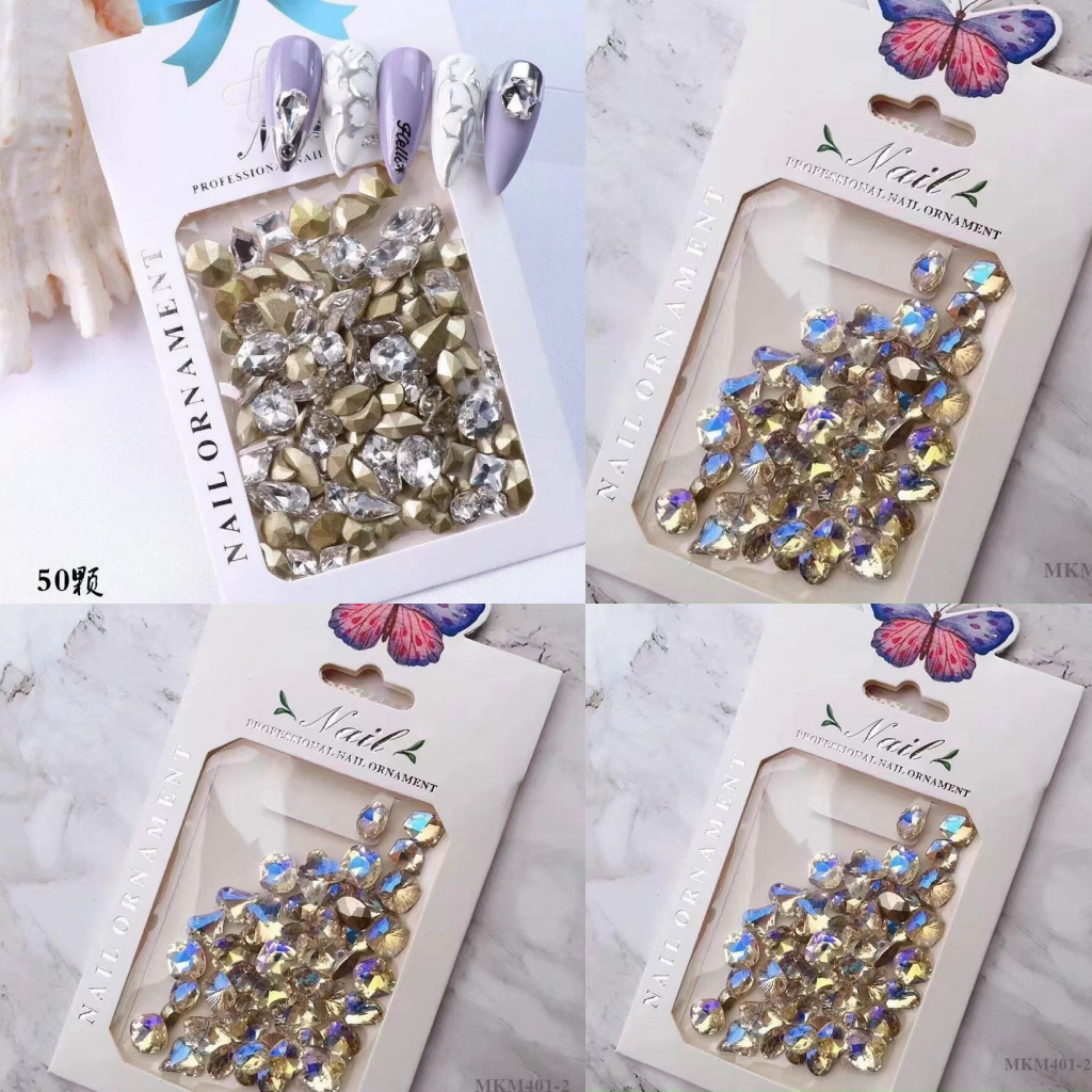 Đá Khối Mix Mẫu Set 50 Viên - Set Đá Khối Chân Vàng