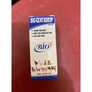 Bio gentadrop thuốc nhỏ mắt dùng trong thú y 10ml