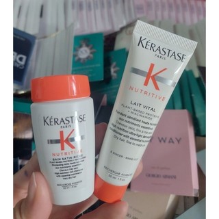 💢Cặp dầu gội + xả cao cấp dành cho tóc siêu khô Kerastase Nutritive Bain satin Riche