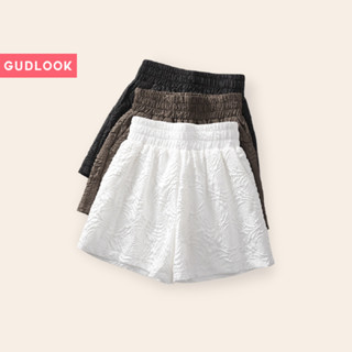 Quần Short Xốp 3D GUDLOOK Hoa Nổi Form Tôn Dáng Dễ Phối