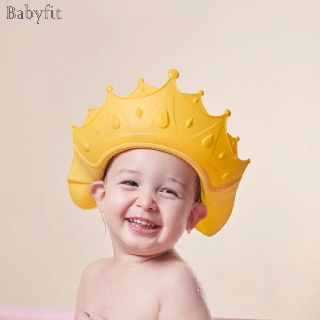 Mũ gội đầu cho bé, mũ tắm chắn nước cho bé 0-6 tuổi, có thể điều chỉnh vòng đầu - SC02