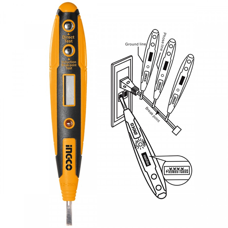 ĐỒ NGHỀ INGCO Bút thử điện HSDT2201