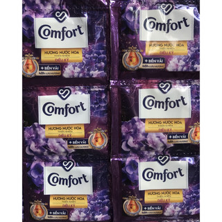 Nước xả Comfor dây 10 gói (các màu) date mới
