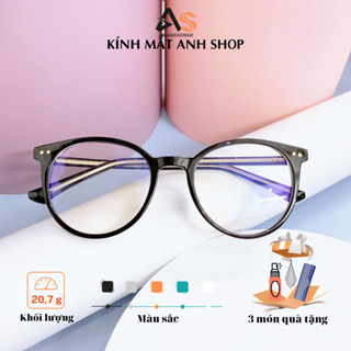  Kính tròn to màu sắc chất liệu nhựa lõi kim loại dày dặn chắc chắn 30039A 