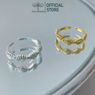 Nhẫn bạc nữ tlee, nhẫn vỏ sò cá tính tlee jewelry