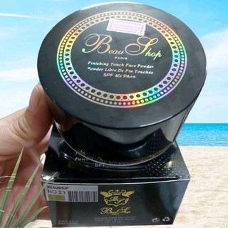 Phấn phủ dạng bột beau shop 35g siêu mịn trắng đẹp da hàn quốc chính hãng