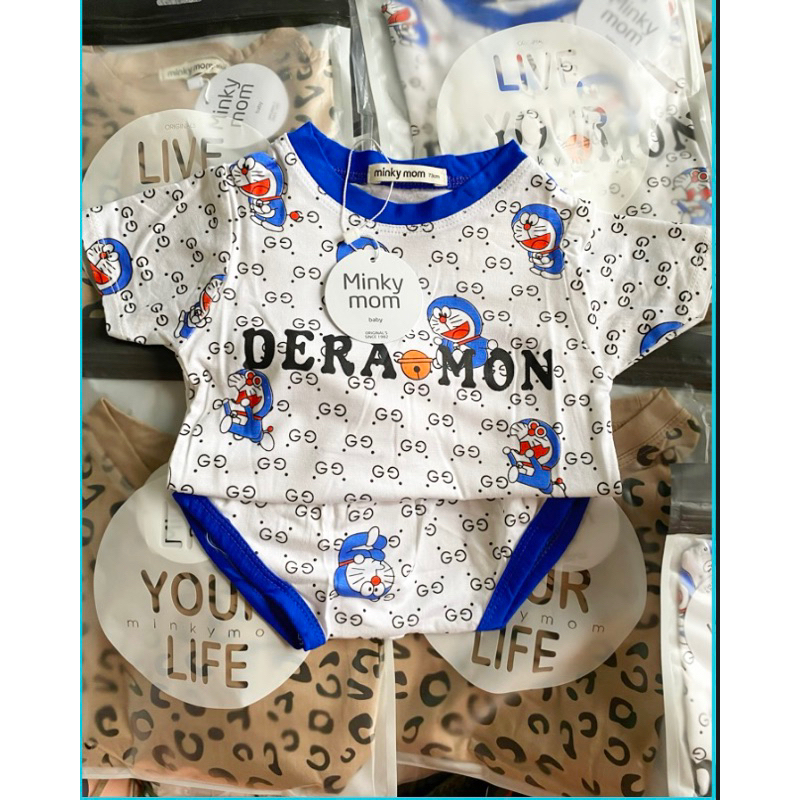 Bộ ngắn tay quần chip siêu mát cho bé sơ sinh -14 kí