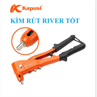 Kìm rút đinh tán rive Nhật Bản Kapusi 10.5 inch (262mm) loại tốt thân dài, Bảo hành 12 tháng