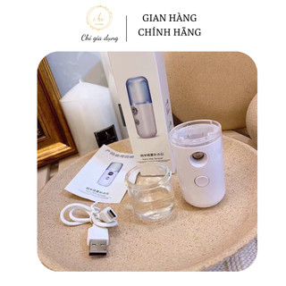 Máy Xông Mini Cầm Tay Tiện Lợi,Máy Phun Sương Xông Hơi Mặt NaNo Mini Cầm Tay