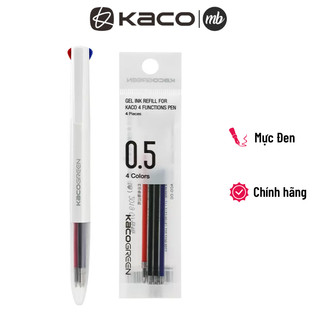 Bút bi KACO 4 Trong 1, Bút đa năng 0.5mm