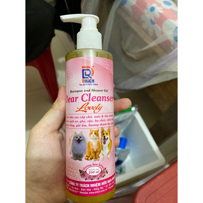 SỮA TẮM CAO CẤP CHÓ MÈO VÀ THÚ CẢNH