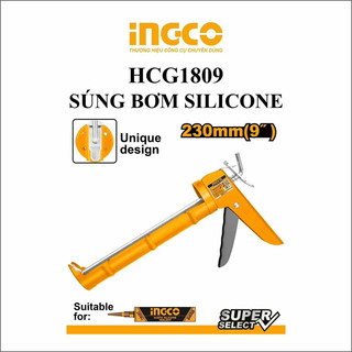 ĐỒ NGHỀ INGCO Súng bơm silicone (NEW MODEL) HCG1809