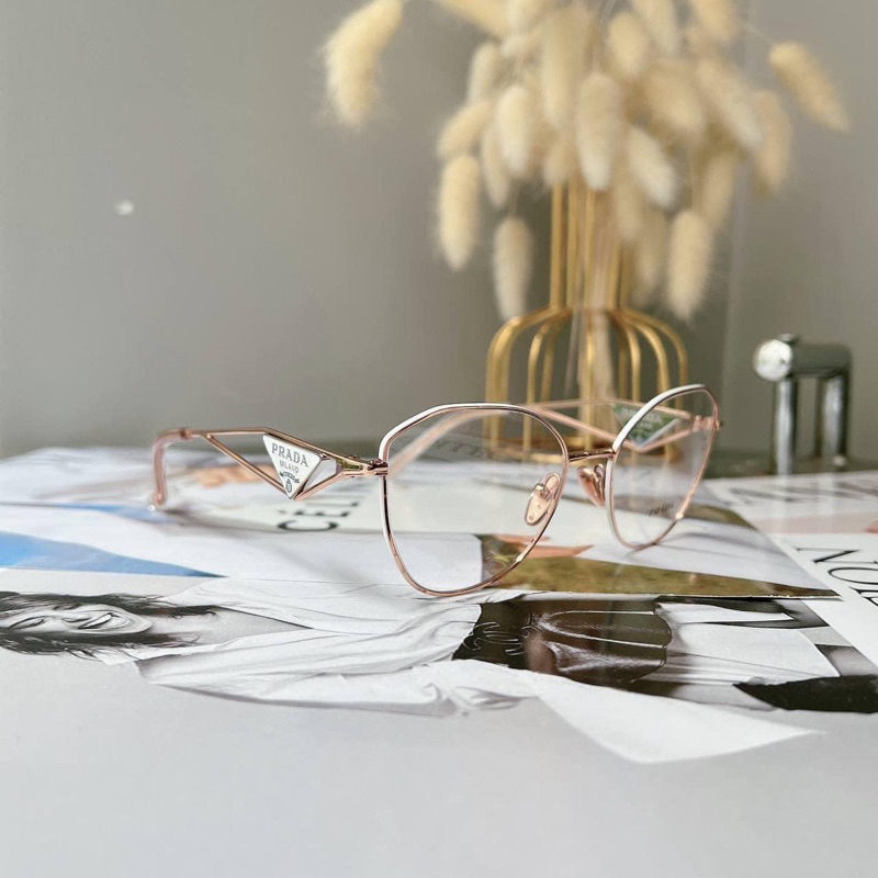 Gọng cận Pra.da kim loại