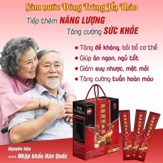 Sâm nước đông trùng hạ thảo Vạn tam bồi bỏi cơ thể