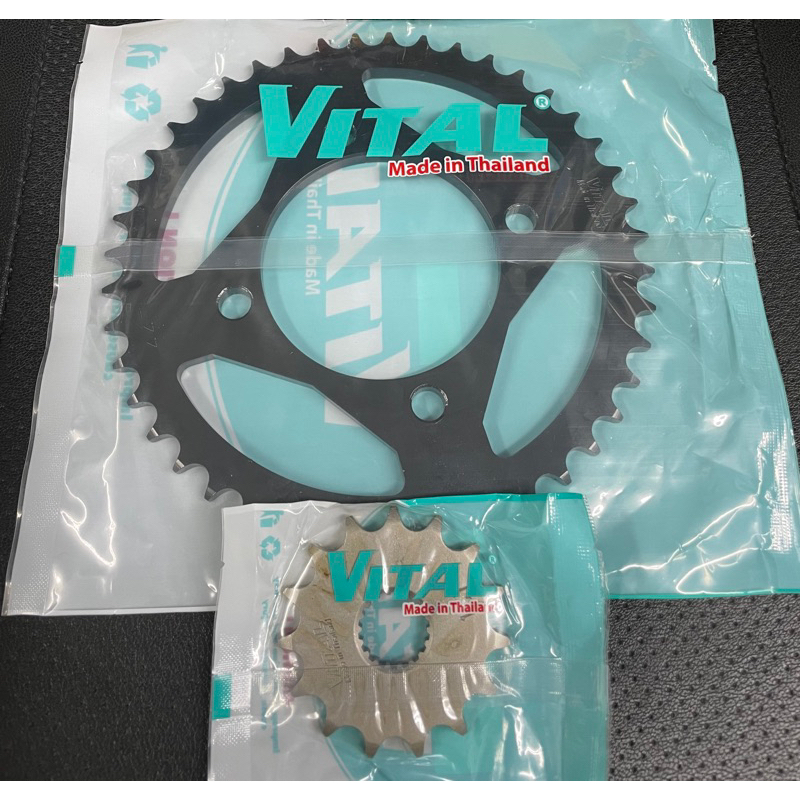 Suzuki GZ125 / GZ125HS Nhông 15T - Dĩa 43T 44T 45T 46T 47T VITAL Thailand