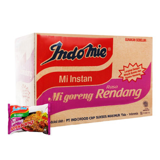 Thùng mì xào khô indomie i 40 gói | mì xào khô vị bò cay