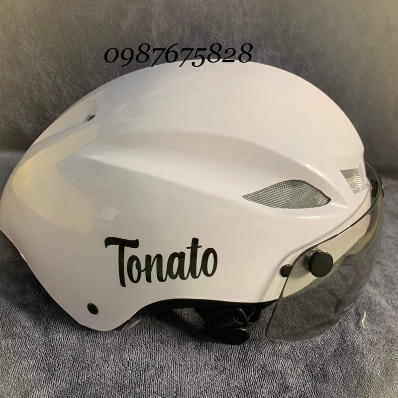 🔥 MẪU MỚI 🔥Nón bảo hiểm thể Tonato kèm kính