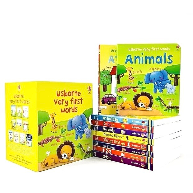 Sách - Usborne very first words 10 quyển