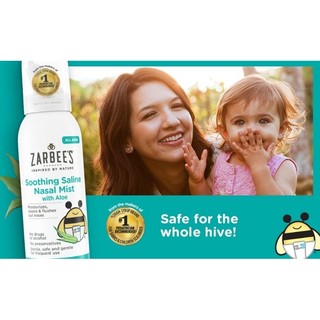 [BILL MỸ] XỊT MŨI ZARBEE’S CHO BÉ 88ML