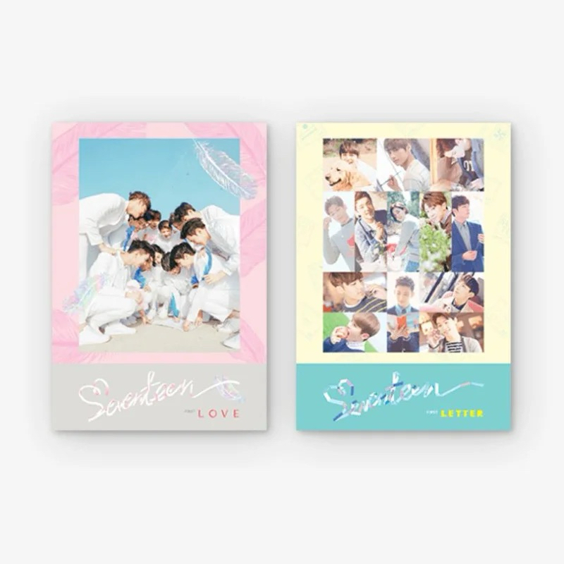 Album Love Letter chọn ver của SEVENTEEN mới nguyên seal tái bản
