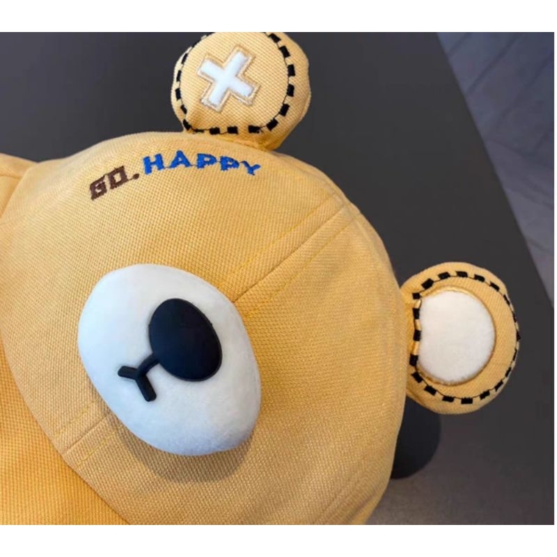 Mũ gấu trẻ em hoạt hình bo đủ màu dễ thương siêu xinh mang đi chơi êm nhẹ mát mẻ hút mồ hôi NaHi ngochieu1111