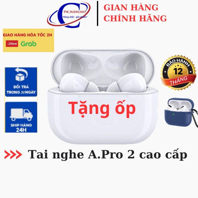 Tai Nghe Bluetooth APRO GEN 2 Không Dây Thế Hệ Mới Full Chức Năng Vuốt Tăng Giảm Âm lượng chính hãng PHUKIENCHAT