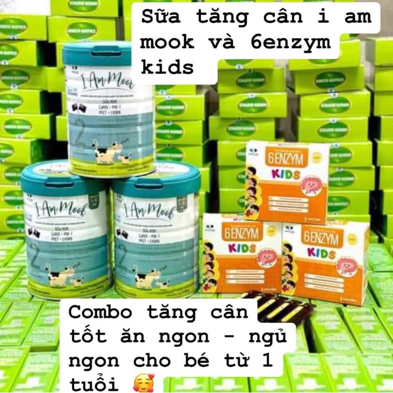 combo 6enzym kids và i am mook số2