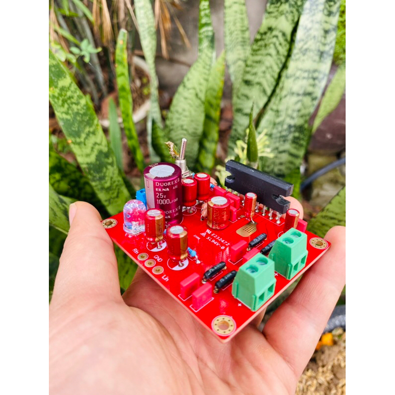 Kia6210ah chữ vàng pcb mạ vàng class ab chất lượng cao.