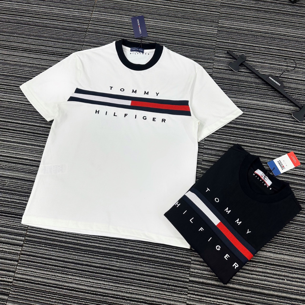 Áo Phông Nam Nữ Tom My Bản Chữ Thêu Chuẩn Hàng SCap_Áo Thun Nam Nữ Chất Vải Cotton Cap Cấp