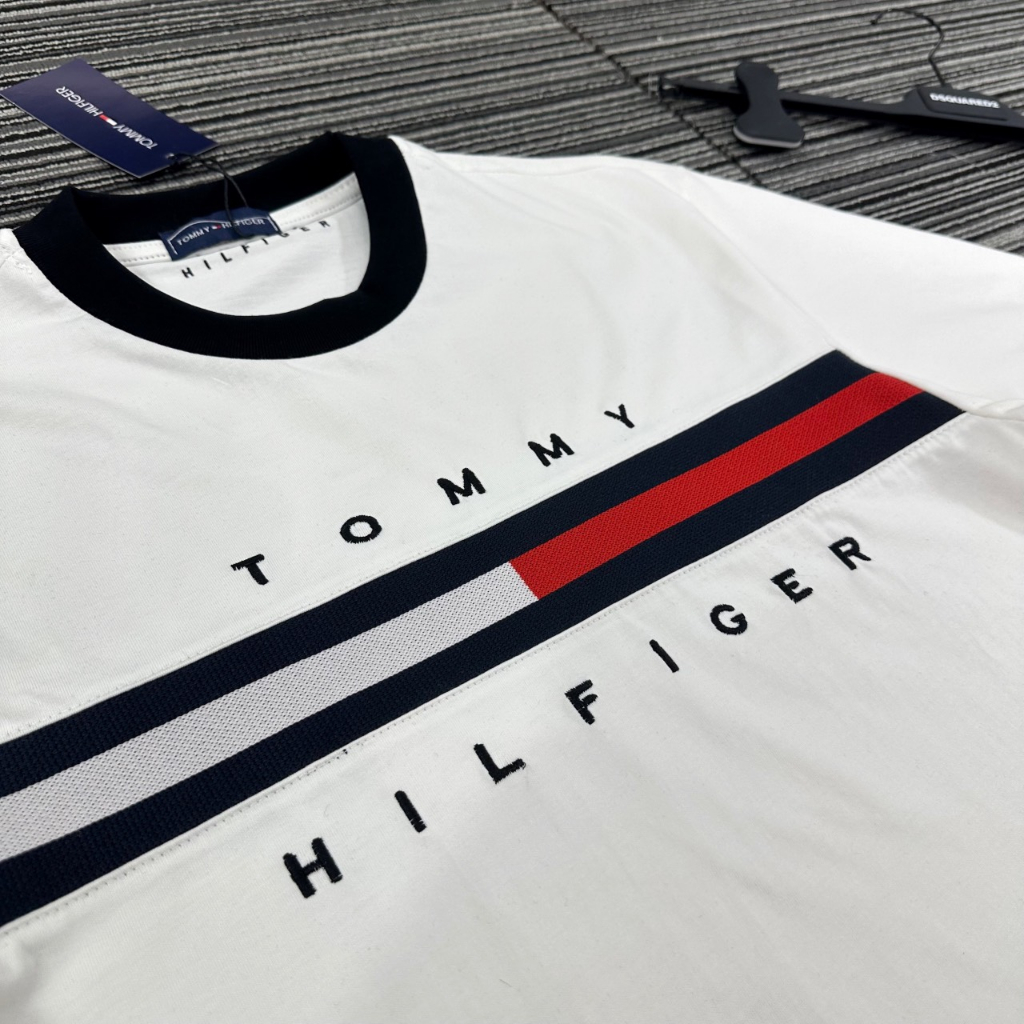 Áo Phông Nam Nữ Tom My Bản Chữ Thêu Chuẩn Hàng SCap_Áo Thun Nam Nữ Chất Vải Cotton Cap Cấp