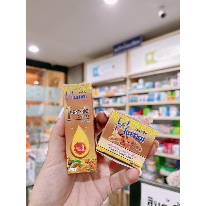 Bộ Kem và serum nghệ Thái