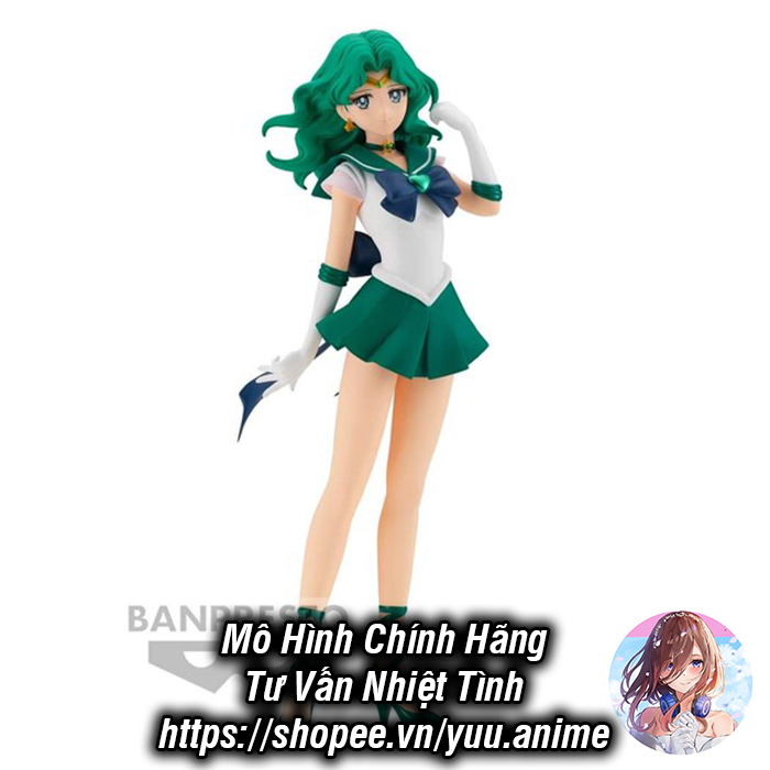 Mô Hình Thủy thủ Mặt Trăng (Sailor Moon) - Super Sailor Neptune (Sao Hải Vương) - Girls Memories (Bandai Spirits)