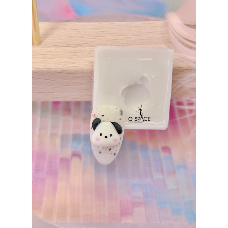 Khuôn silicon charm thú/hoạt hình nail