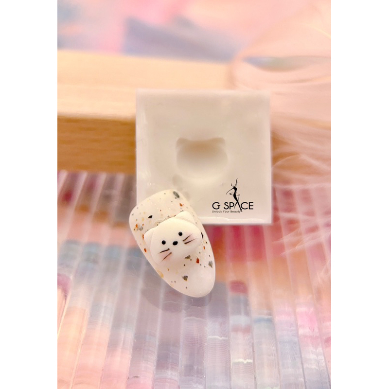 Khuôn silicon charm thú/hoạt hình nail