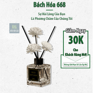 Tinh dầu thơm Longfine Therapy Diffuser 50ml phòng có que tự khuếch tán